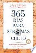 libro 365 Días Para Ser Más Cultos